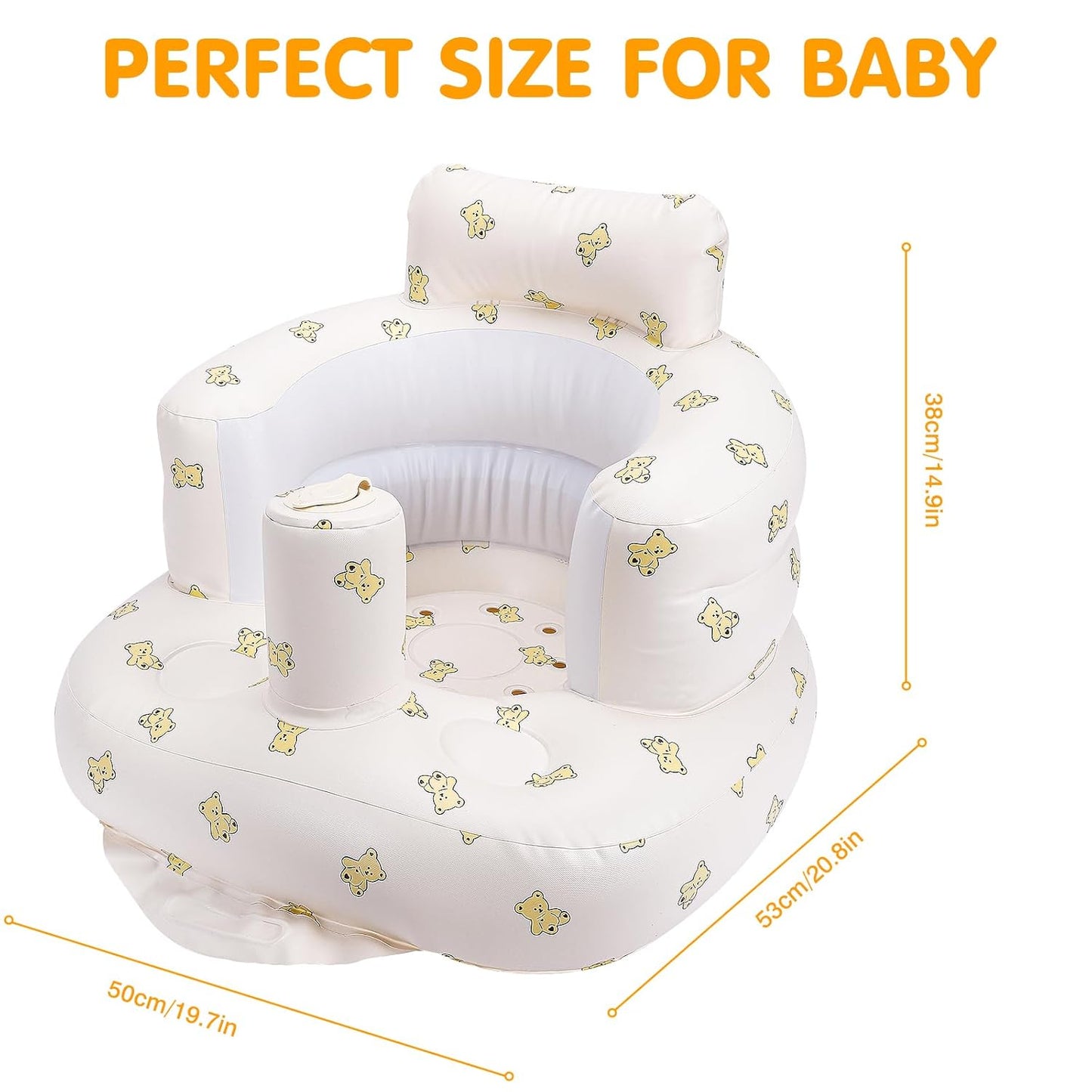 Inflatable Baby Chair for 3–18 Month Babies